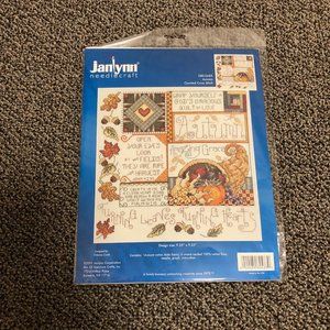 JANLYNN Autumn Counted Cross Stitch, new